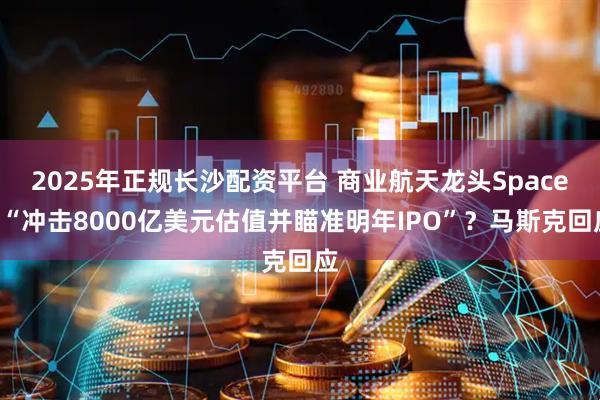 2025年正规长沙配资平台 商业航天龙头SpaceX“冲击8000亿美元估值并瞄准明年IPO”？马斯克回应